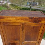 Louis Philippe wardrobe in solid elm