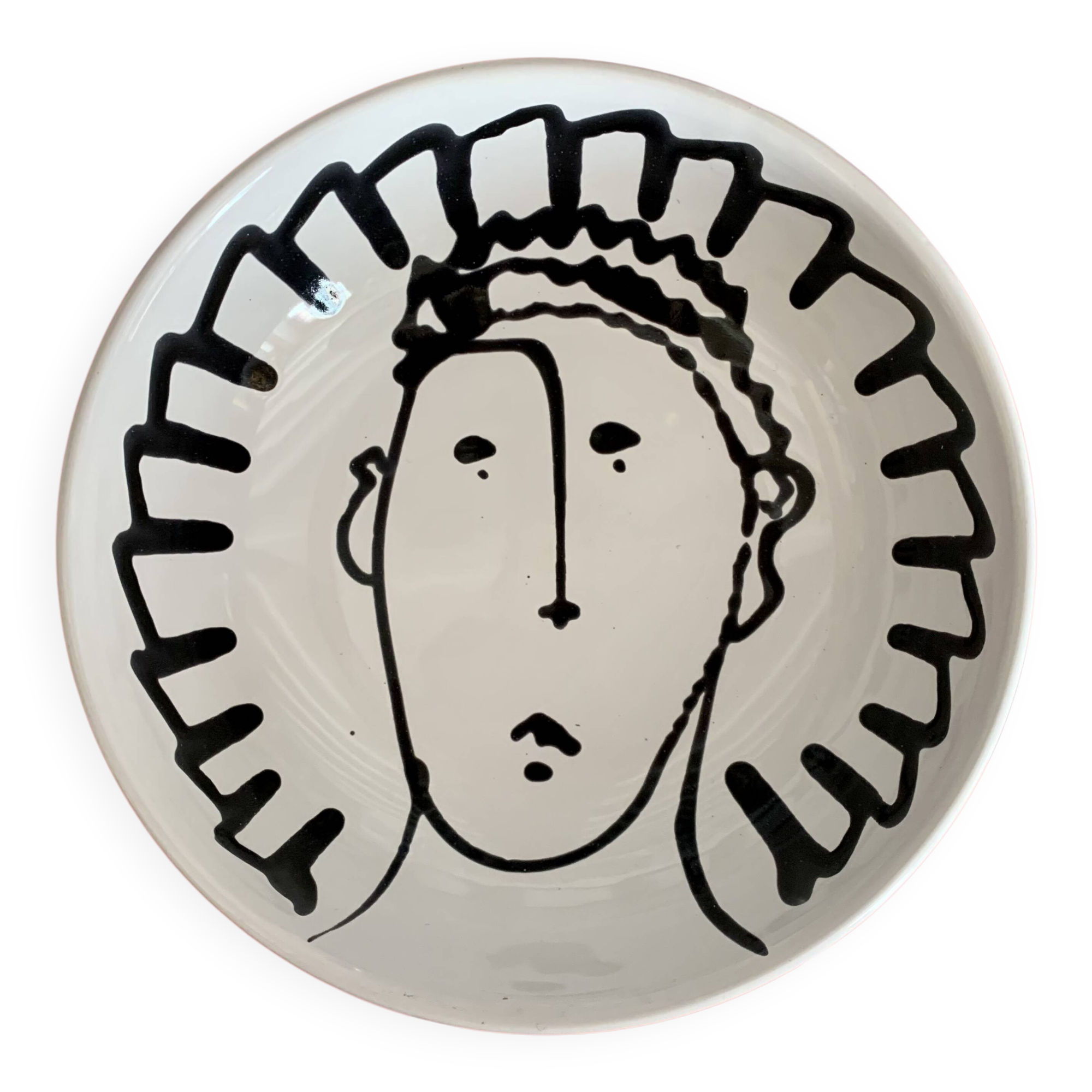 Bowl or deep dish, handmade. Nicola Fasano.