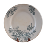 Flat iron earth earthenware of Givors late nineteenth century