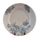 Plat Terre de Fer faïencerie de Givors fin XIXème