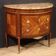 20th Century French Louis XVI Style Half-Moon Commode