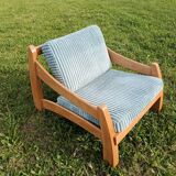 Brutalist living room, Sweden, 1960s