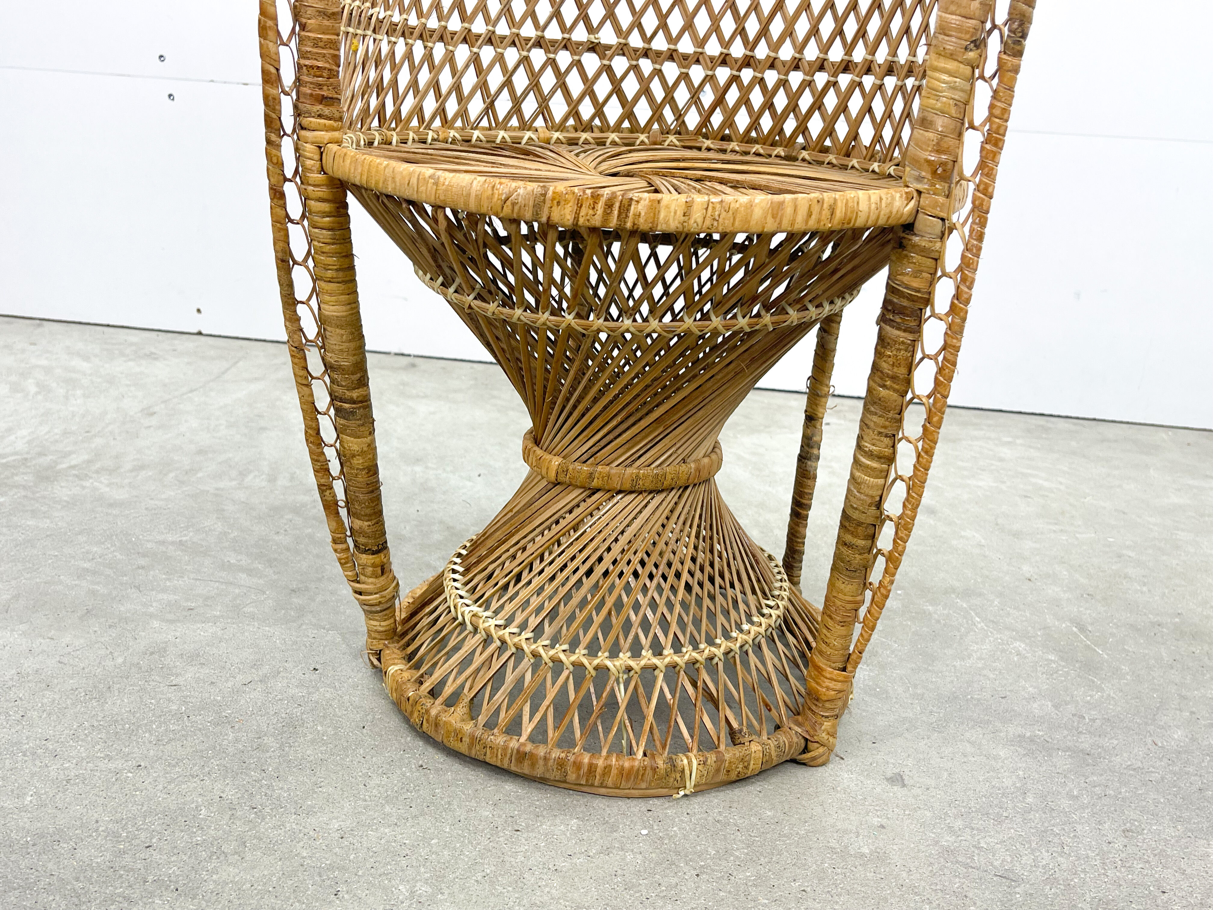 Peacock chair for kids