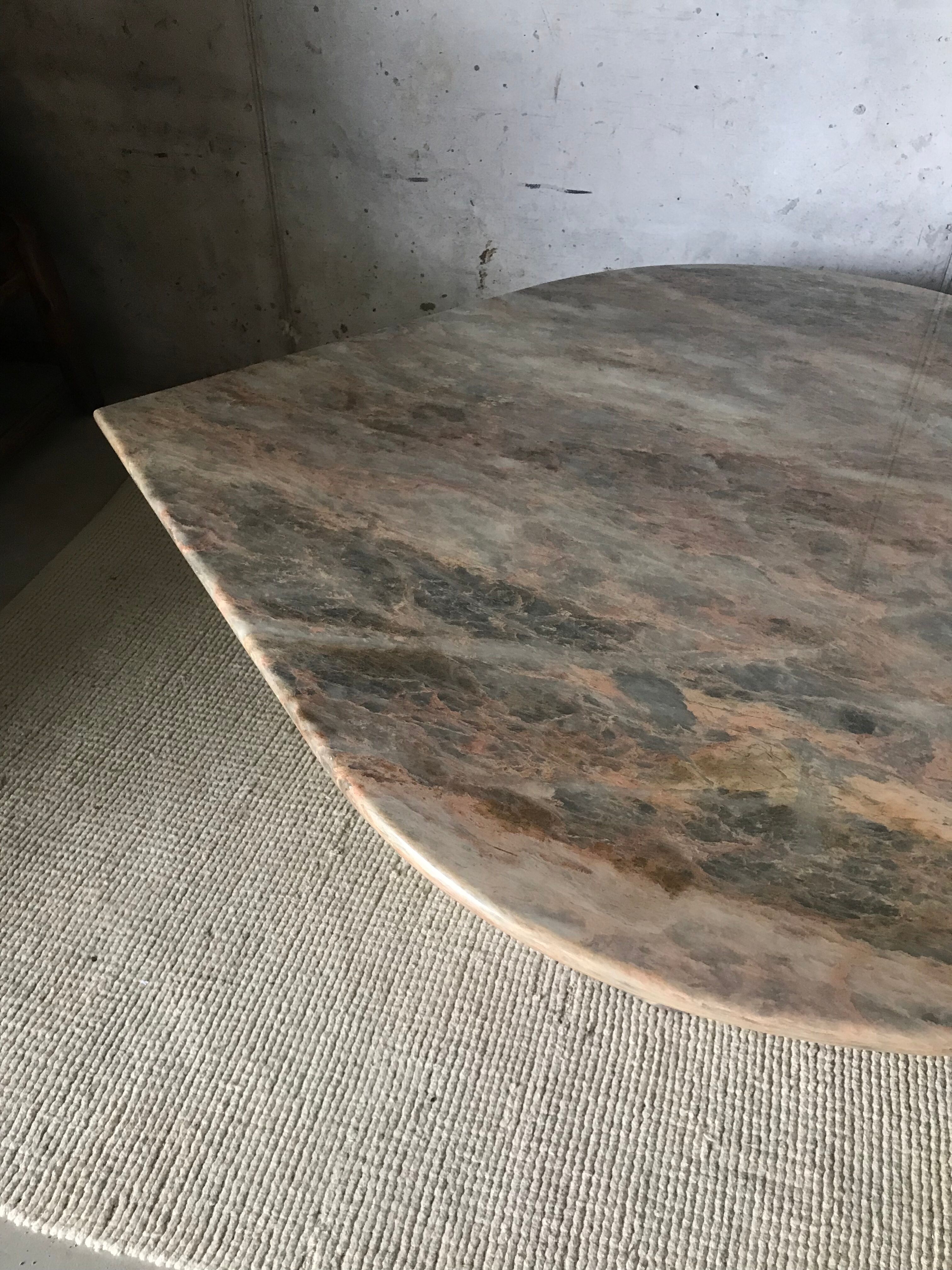 Marble coffee table