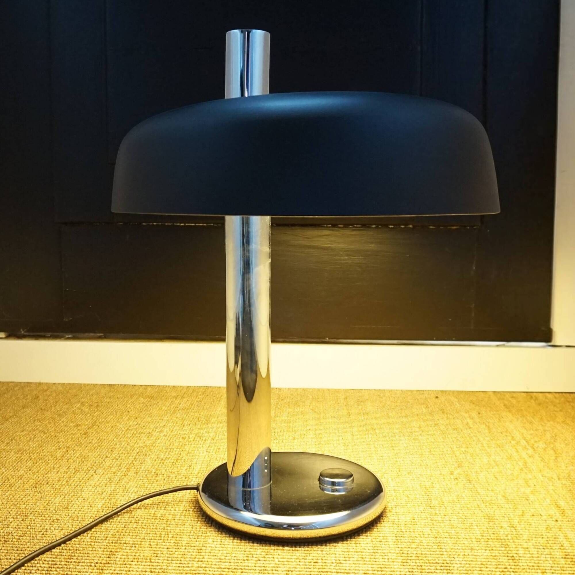 Hillebrand Space Age Table Lamp 7603 by Heinz F.W. Stahl, 1970