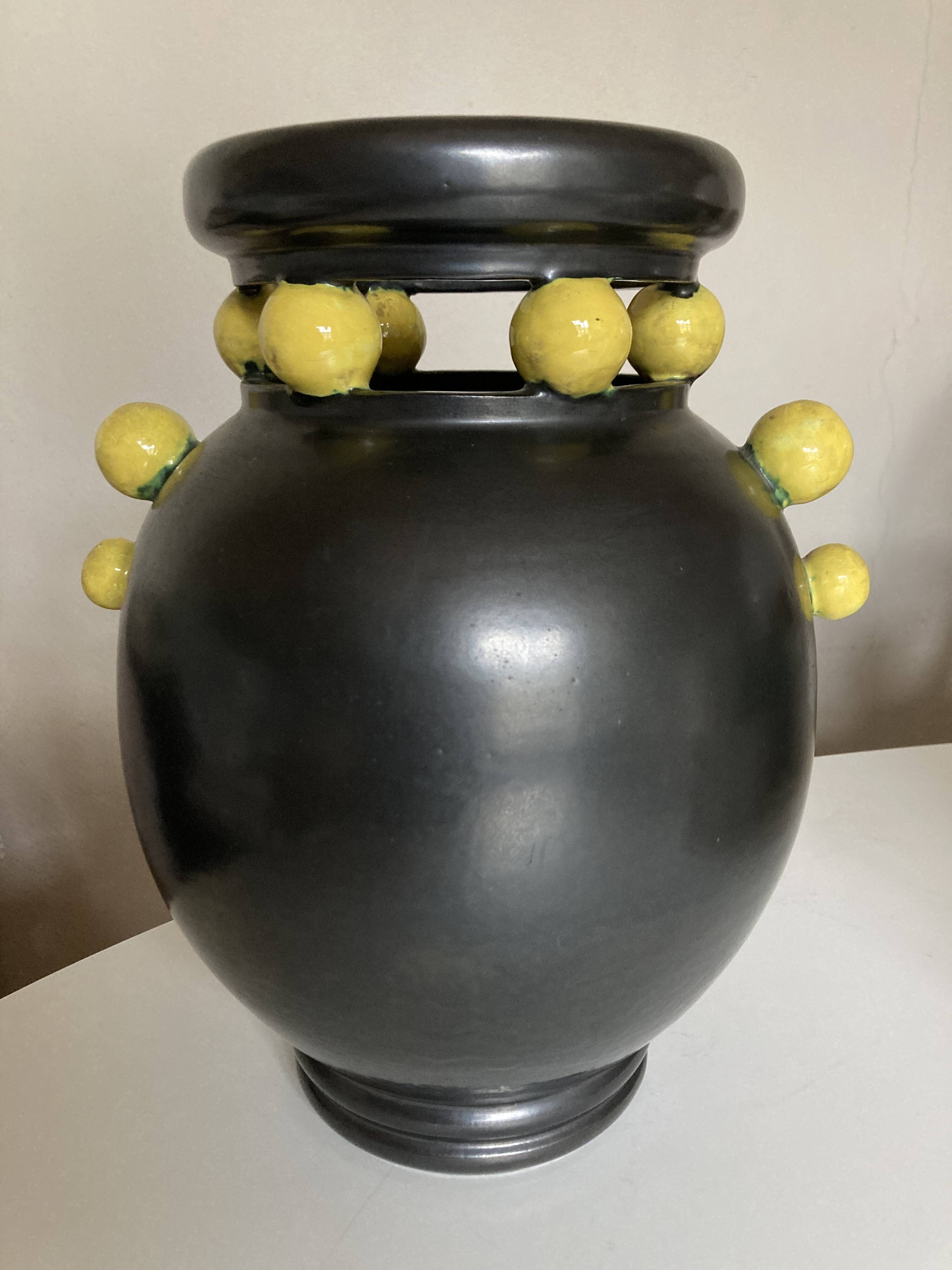XXXL ceramic vase Vallauris 1940 - 1950