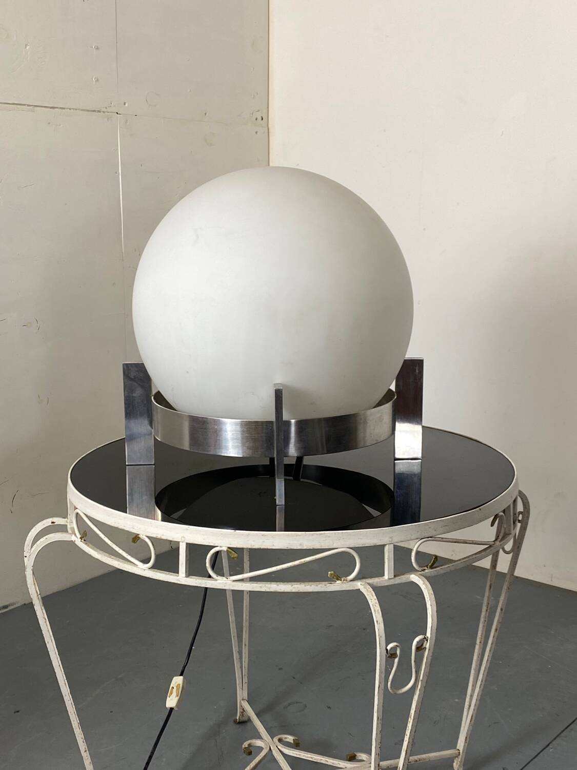 Lampe de table Globe de l'ère spatiale de Peil & Putzler d'Architonic, années 1970, Allemagne
