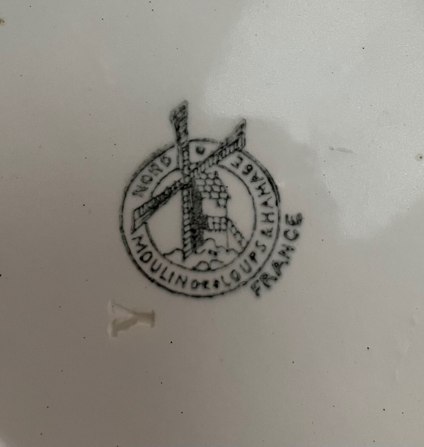 9 hamage moulin des loups ceramic dessert plate