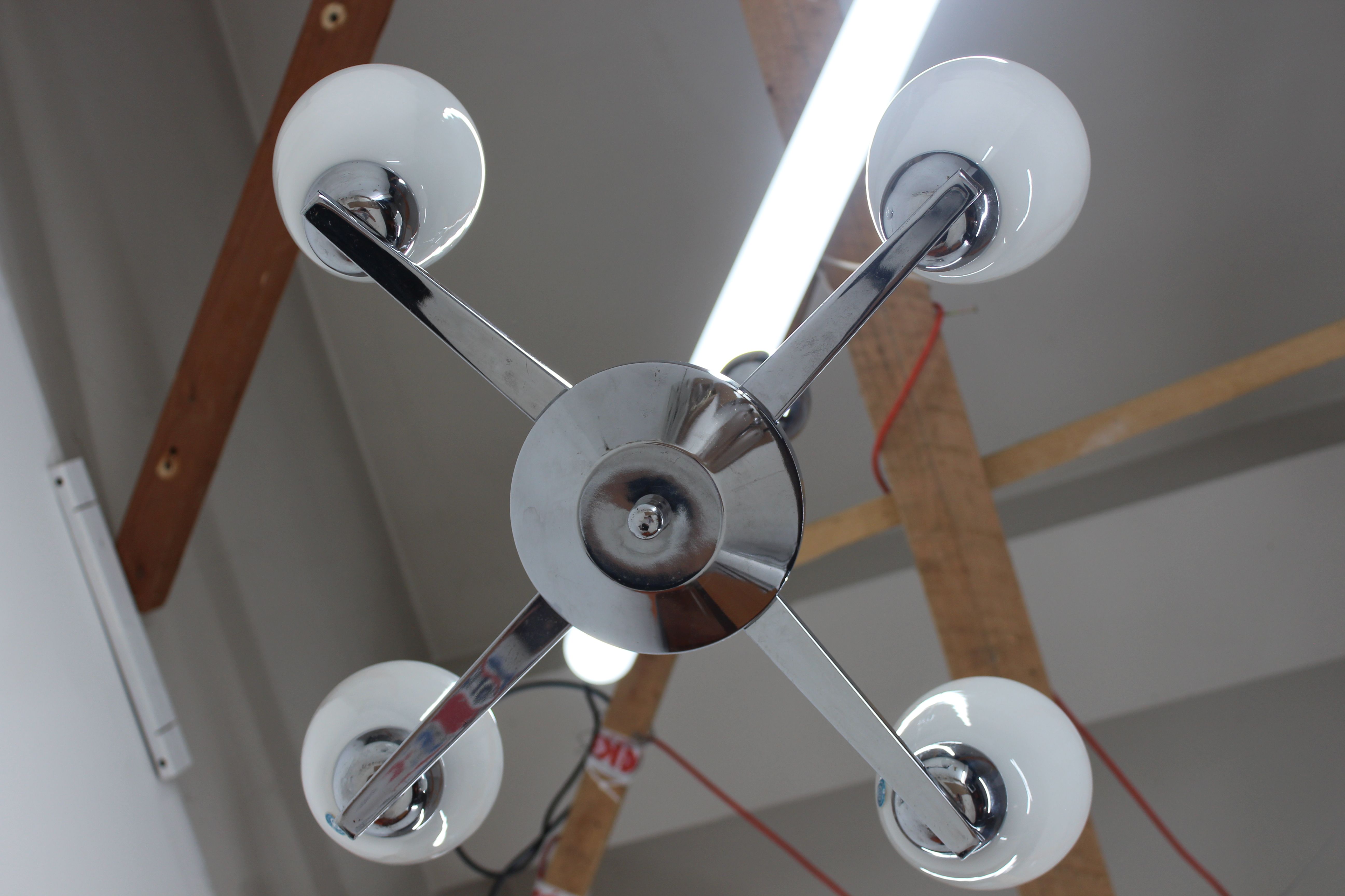 Mid-Century Chandelier, 1950s