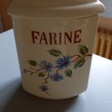 Vintage flour pot