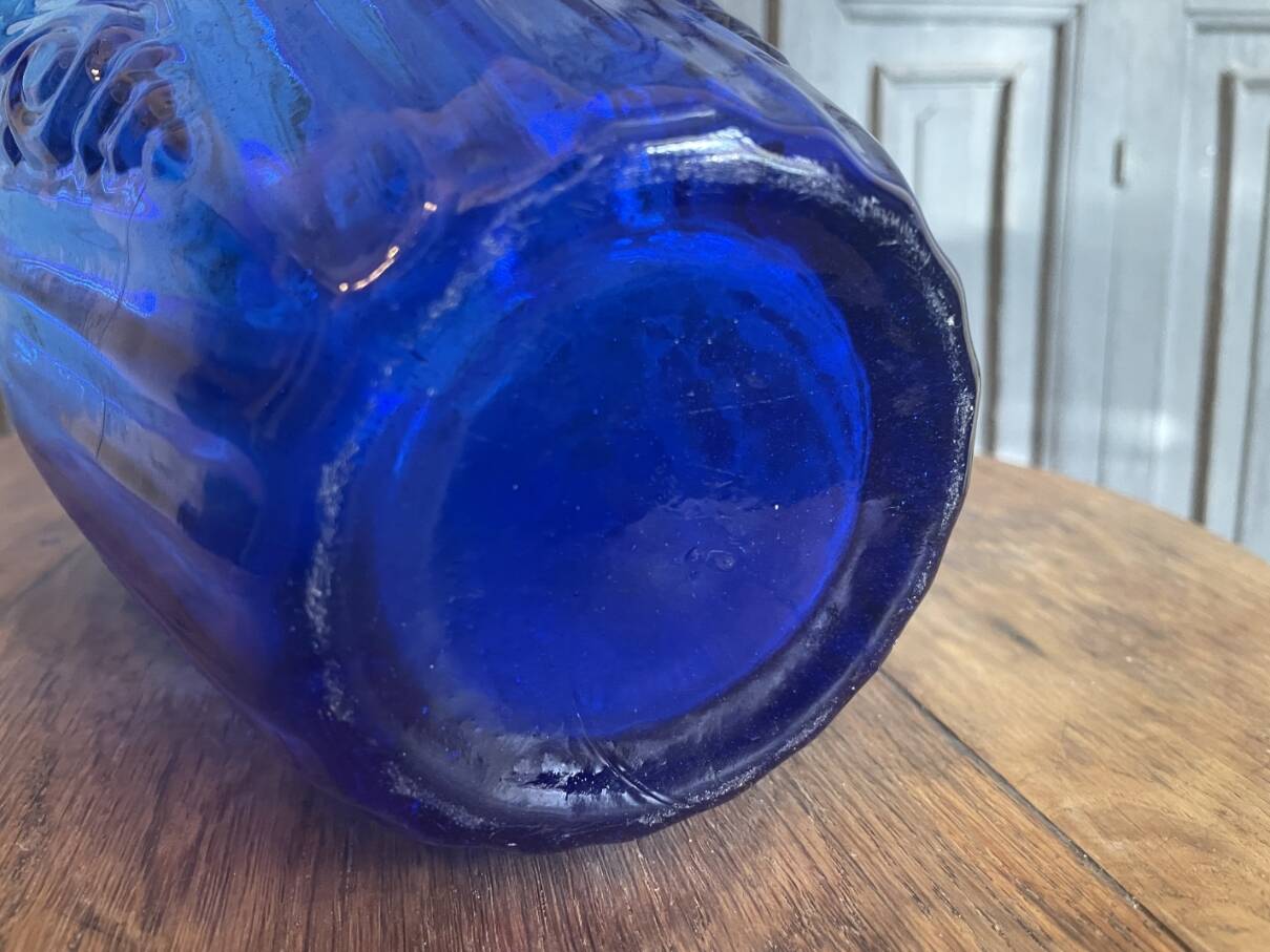 Vaas art deco 1930 Kobalt Blauw Frans