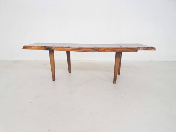 Table basse tronc d'arbre Reynolds of Ludlow, Royaume-Uni, années 1970