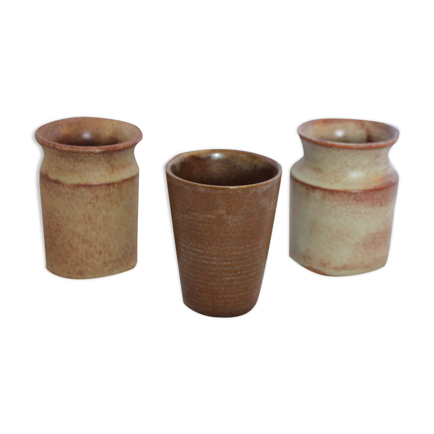 Lot of 3 ceramic pots