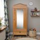 Armoire parisienne art déco miroir biseauté 1920