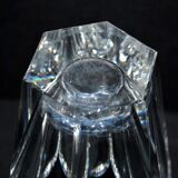 Vase baccarat nelly in crystal cut with flat ribs harcourt 12.5cm