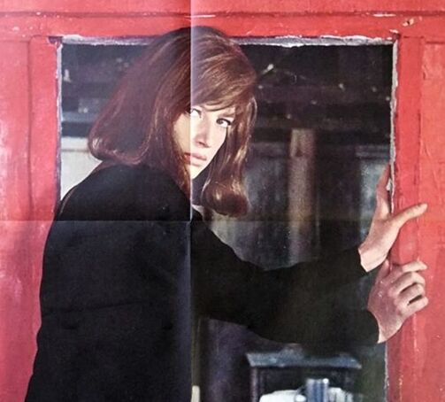 Original poster 60x80 cm red desert 1964 Michelangelo Antonioni Monica Vitti