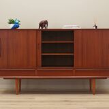 Teak highboard, Danish design, 1960s, production: Denmark
