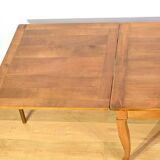 Table régionale en merisier, style Louis XV, milieu XIXème