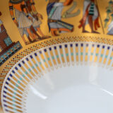 Kaiser "Theben" set of 2 porcelain vases, Egyptian motif.