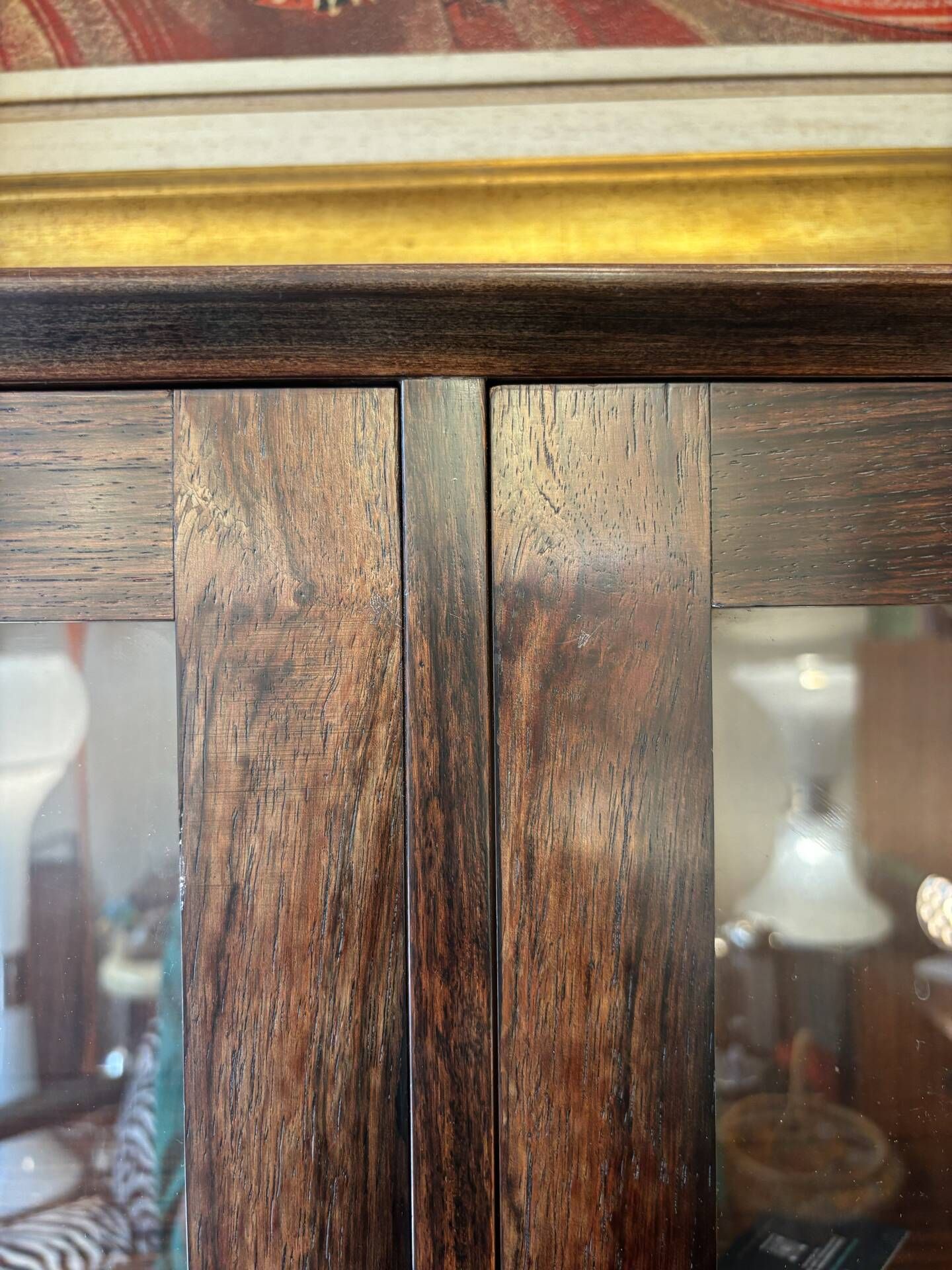 Danish library in rosewood – Scandinavian spirit