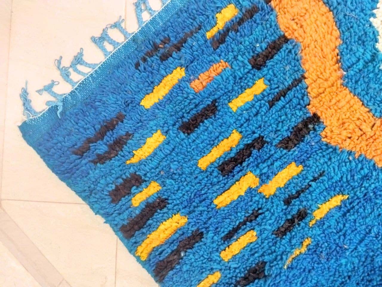 Moroccan berber carpet 295x193cm