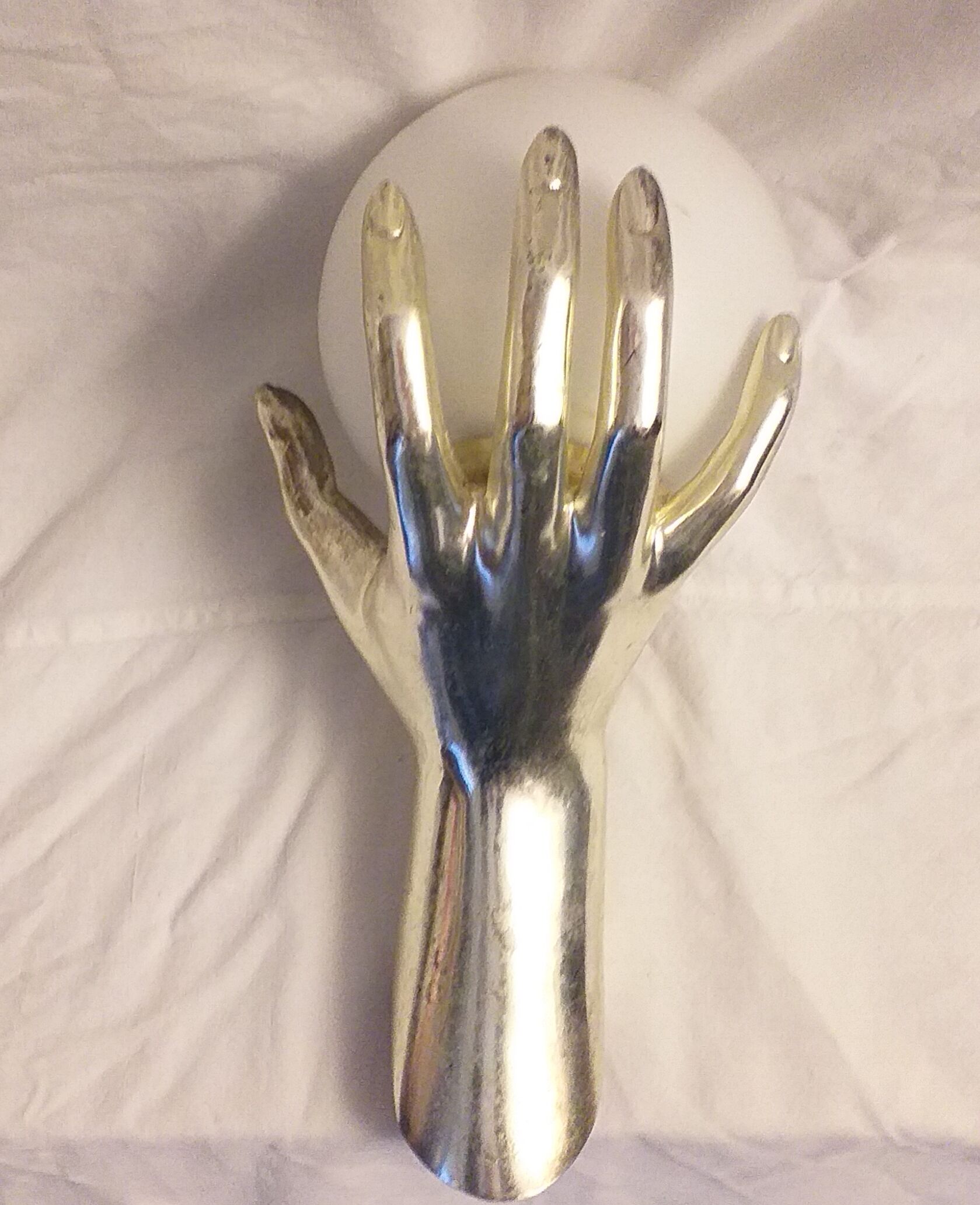 Hand wall lamp Arlus 1960