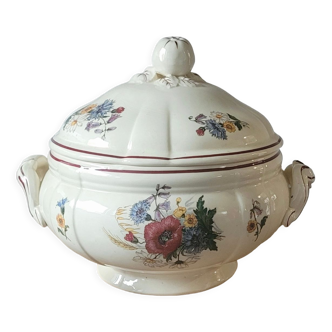 Sarreguemines model soup tureen Agreste