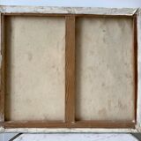 Oil on canvas painting ancient landscape