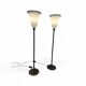 Vintage Primavera Murano glass floor lamps by Barovier & Toso / 1970s