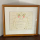 Lithograph, double profiles, Jean Cocteau