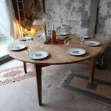 Round farmhouse table