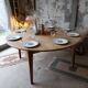 Round farmhouse table