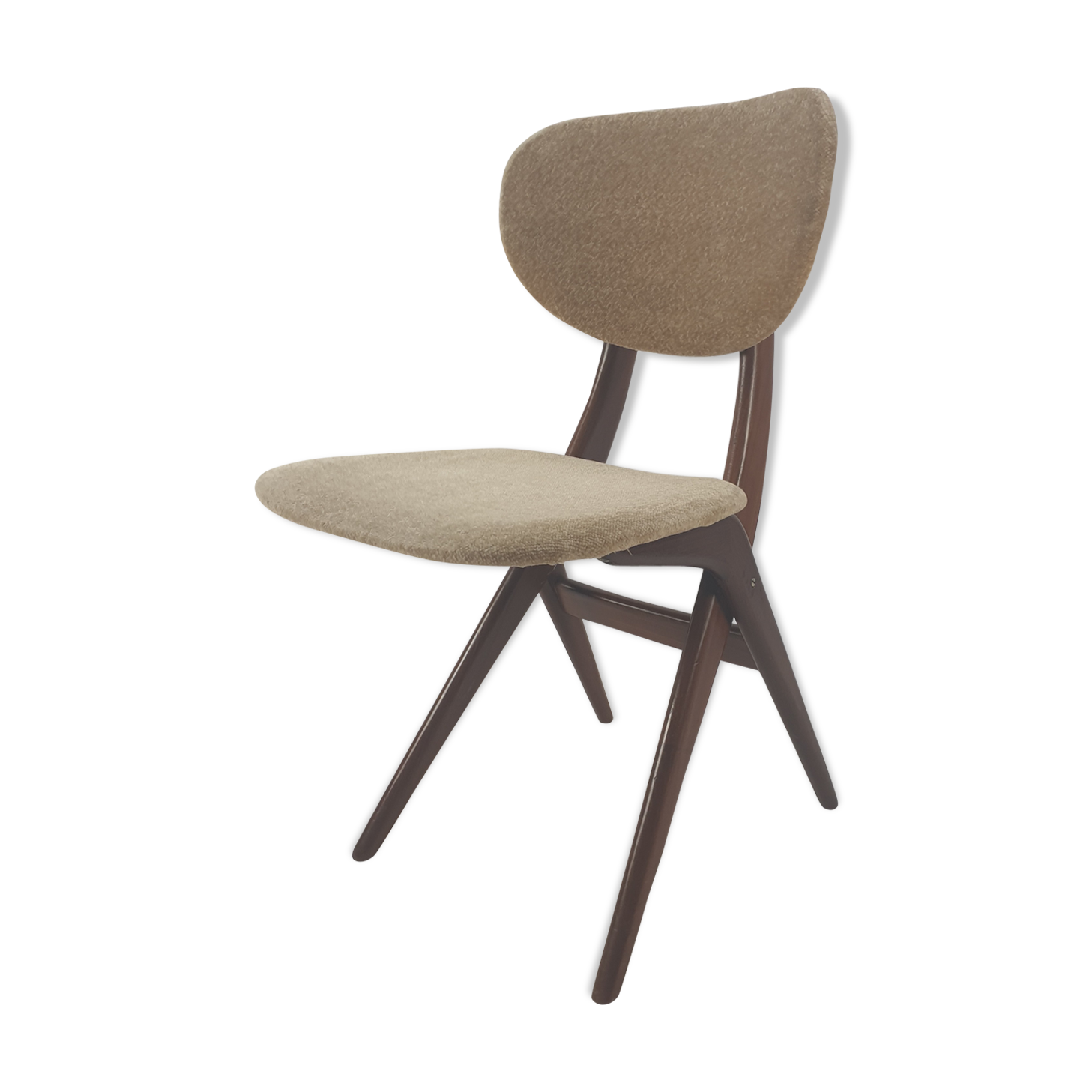 Dutch dining chair by Louis van Teeffelen for WéBé, 1950