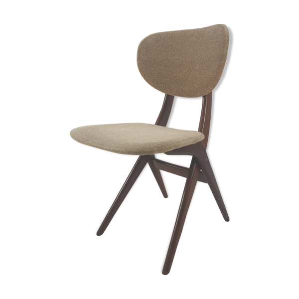 Chaise de salle à manger néerlandaise par Louis van Teeffelen pour WéBé, 1950