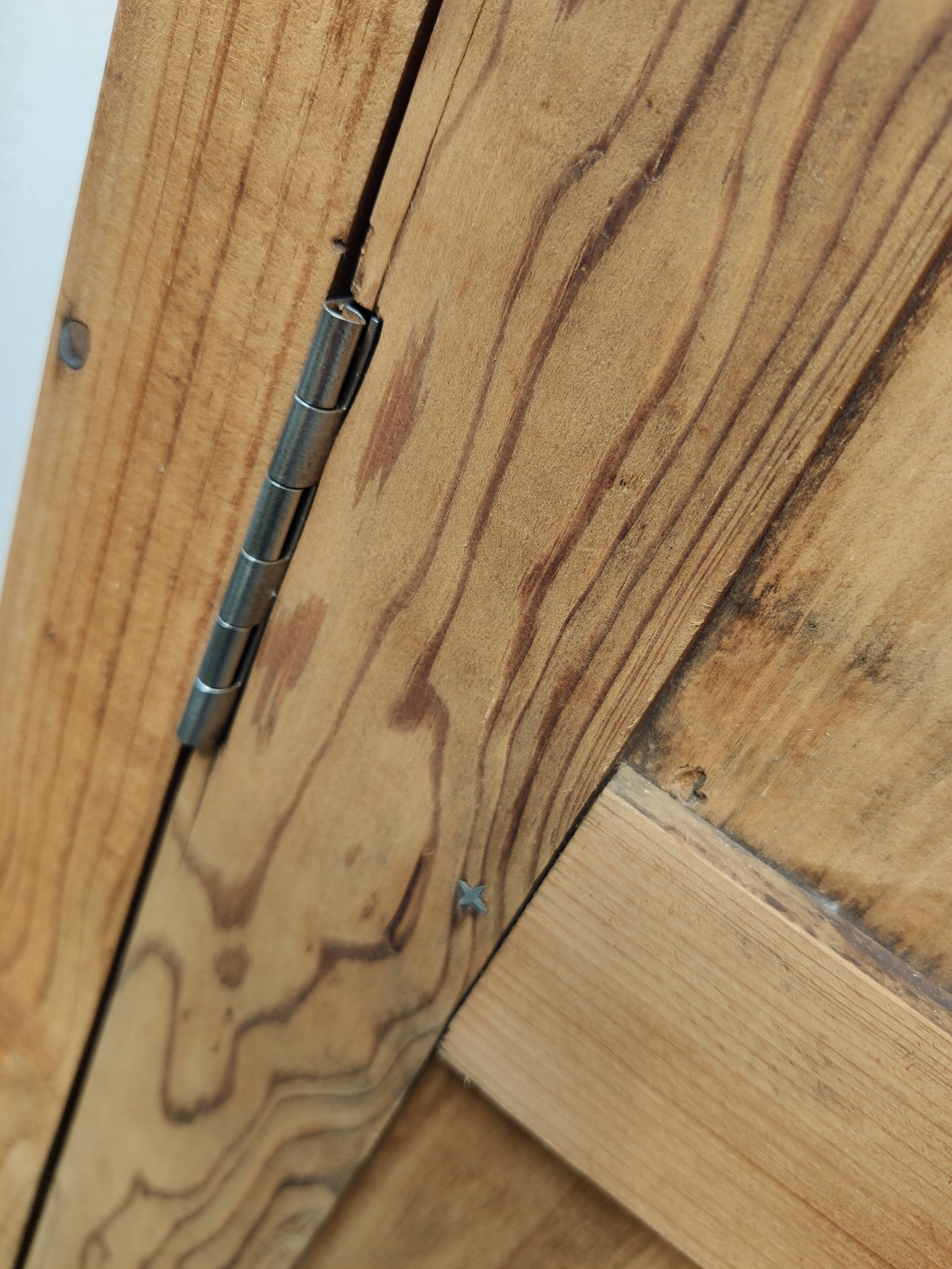 Vintage wooden vestiary