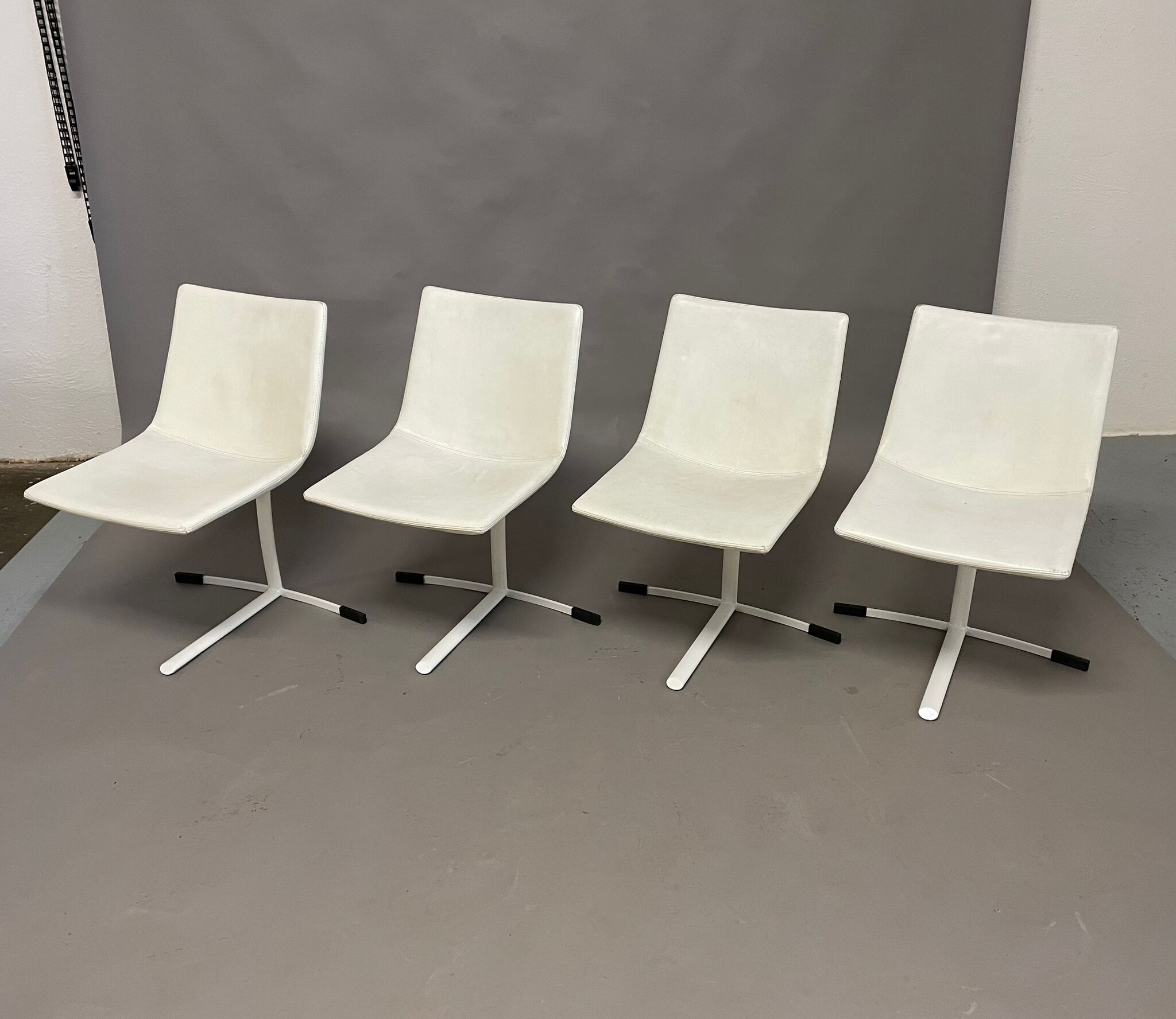 Chaises de salle à mange de Giovanni Offredi pour Saporiti