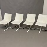 Chaises de salle à mange de Giovanni Offredi pour Saporiti