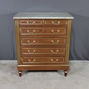 Commode Chiffonnière en Acajou, style Louis XVI – Milieu XXe