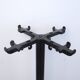 Ettore Sottsass Olivetti black Synthesis coat rack 1973