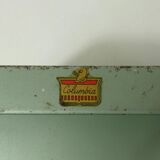 Ancien trieur de documents en métal ouest bureau