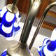 Lampadaire italien en verre Murano des années 60 design