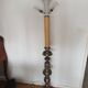 Italian silver bronze floor lamp 1970s