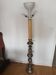 Lampadaire italien bronze argenté années 70