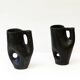 Lot de 2 pichet Korond Terre Cuite Noire Poterie Babos Istvan ?
