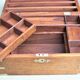 Jewelry box wooden mail box with secrecy