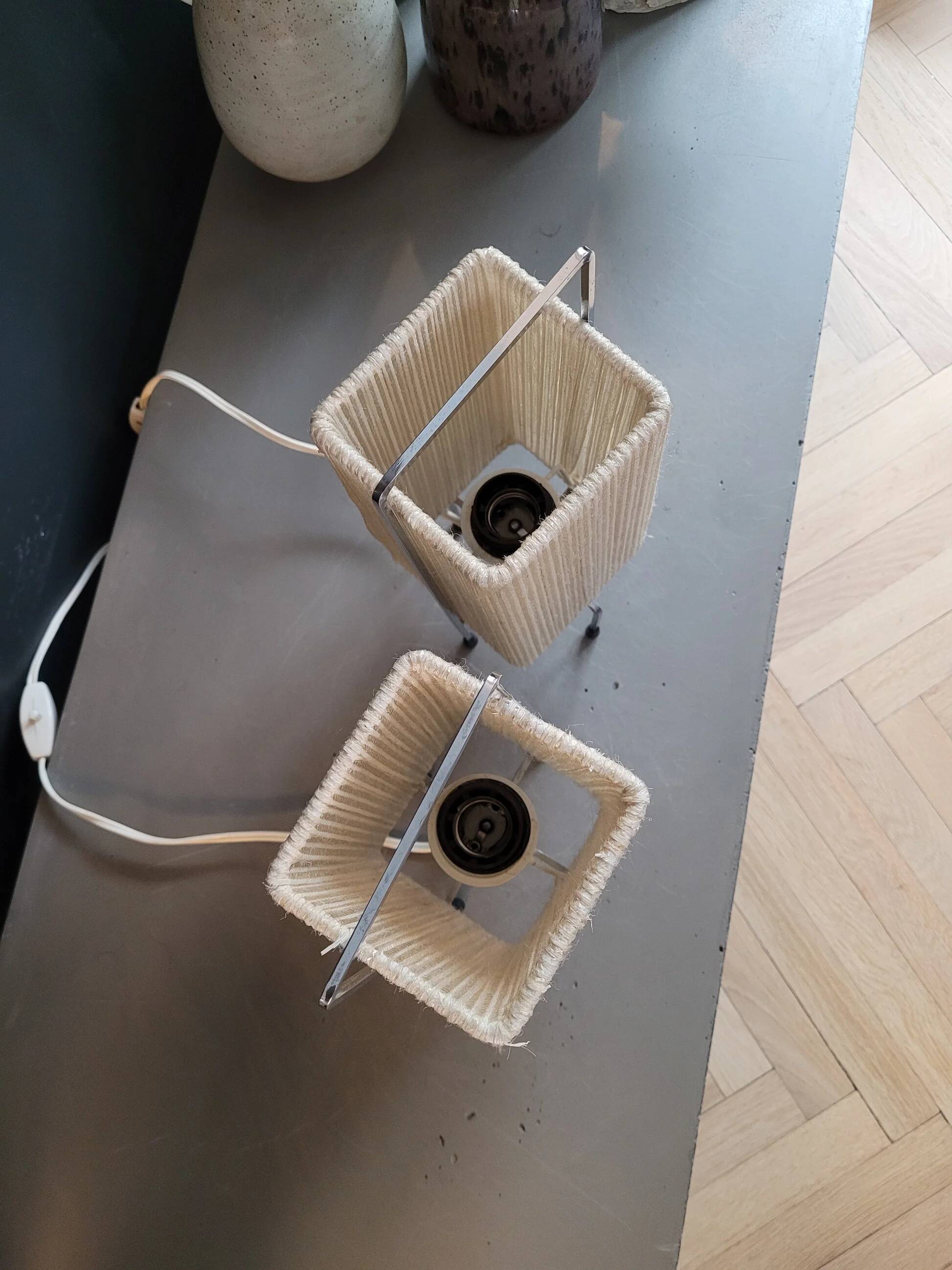 Pair of vintage lamps - Ref 839