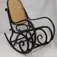 Year 1930 thonet rocking chair model n ° 10