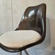 Plexiglas swivel chair