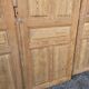 4 old cupboard doors in pitch pine
