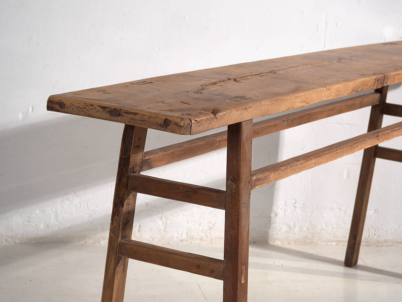 Antique high console table (c.1900) #36